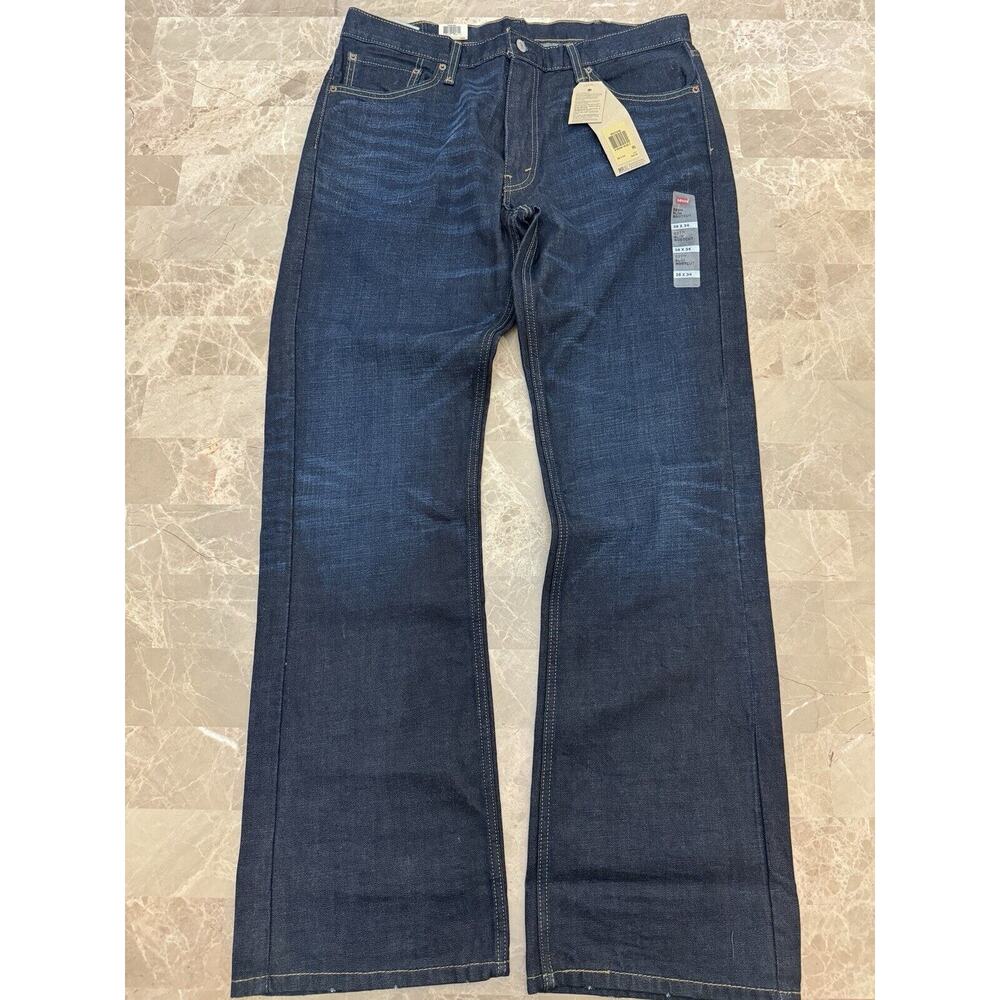 Levi's MEN'S 527 SLIM BOOTCUT LEG DENIM BLUE JEANS SIZE 38X34 NWT 2 Pairs